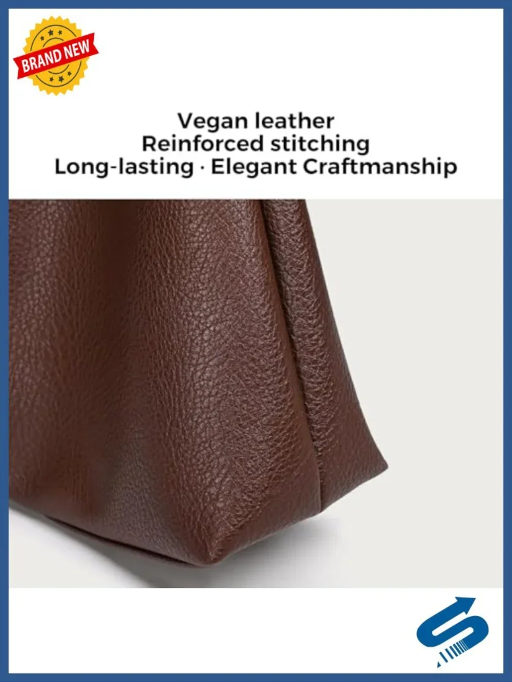 Hobo Bag for Women Vegan Leather Slouchy Shoulder Bag with Zip Pouch